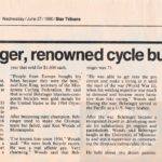 Cecil Behringer Obit 1990