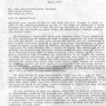 Behringer Letter to Butterfield